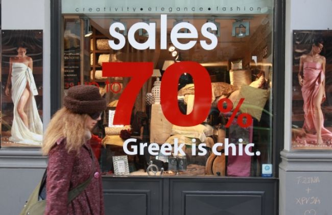 Grécke maloobchodné tržby v decembri poklesli o 8,5 %