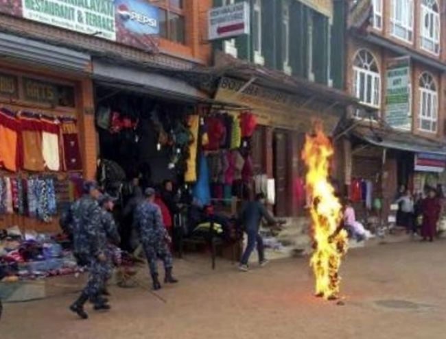 Na protest voči Číne sa upálil už 100. tibetský mních
