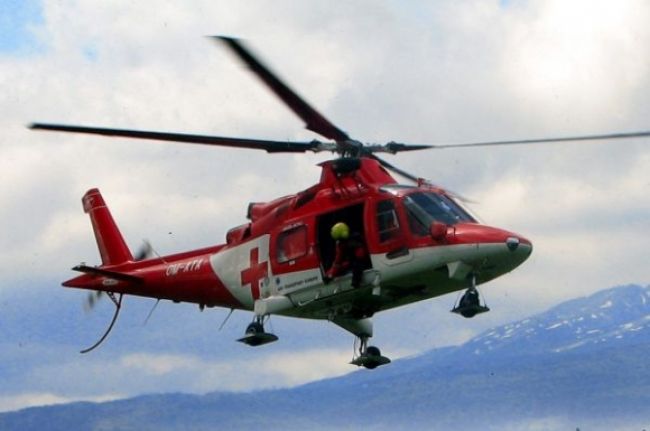 Lyžiar spadol v Derešskom kotli, zachraňoval ho vrtuľník