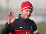 David Beckham absolvoval tréning s PSG, vysielali ho naživo