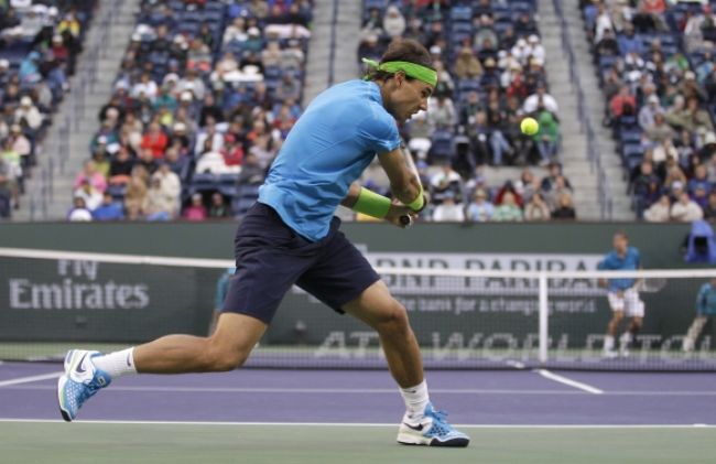 Rafael Nadal otestuje v Indian Wells svoje háklivé koleno