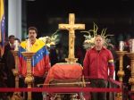 Venezuela vystavila rakvu s Hugom Chávezom