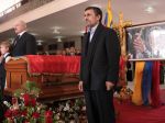 Venezuela pochovala Huga Cháveza, Ahmadínedžád plakal
