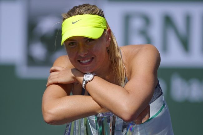 Video: Maria Šarapovová vyhrala turnaj v Indian Wells