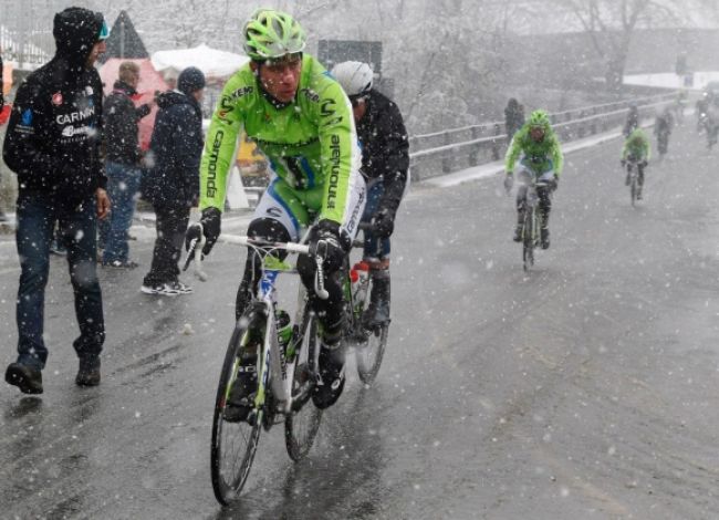 Obrazom: Peter Sagan na Miláno - San Remo poriadne vymrzol