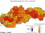 Polícia zverejnila na webe mapy kriminality na Slovensku