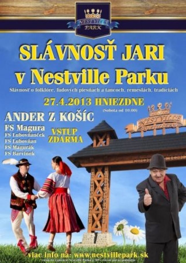 Slávnosť jari v Nestville Parku