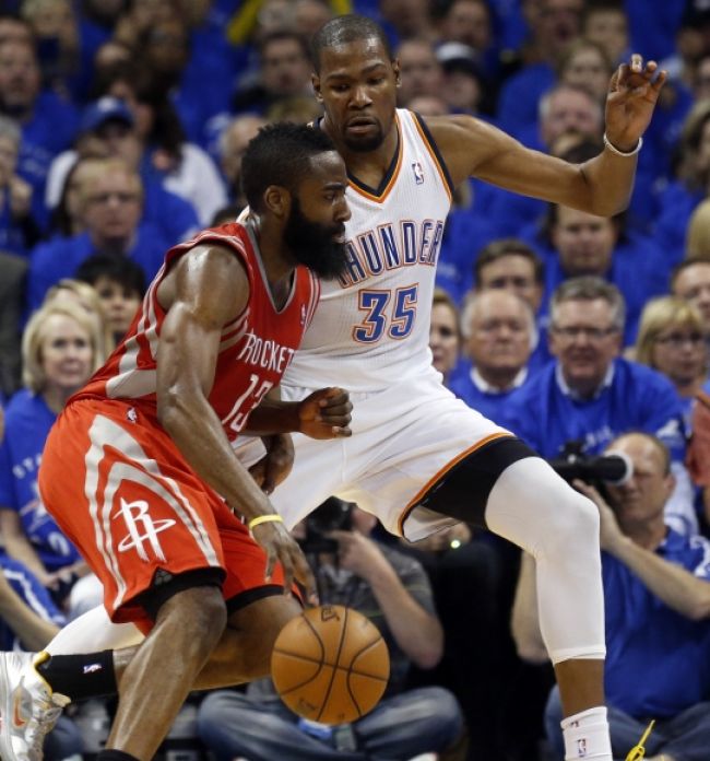 Durant a Westbrook z Oklahomy prestrieľali Houston