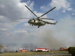 Požiar v Tatrách pomáhali hasiť aj vrtuľníky