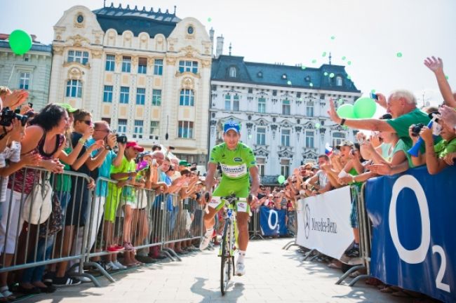 Peter Sagan si v Bratislave zabicykluje s fanúšikmi