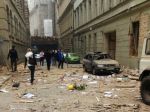 Video: Výbuch plynu zničil v Prahe dom, zranený je aj Slovák