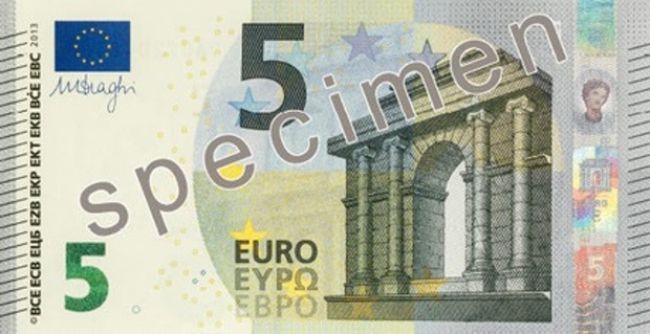 Máme nové bankovky v hodnote 5 eur