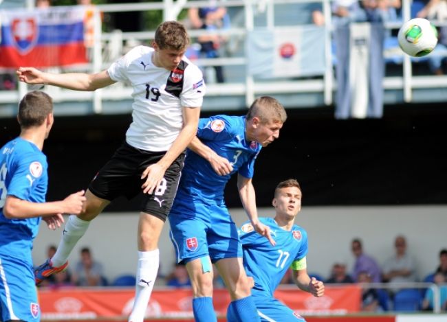 Mladí slovenskí futbalisti zdolali v úvode ME Rakúšanov