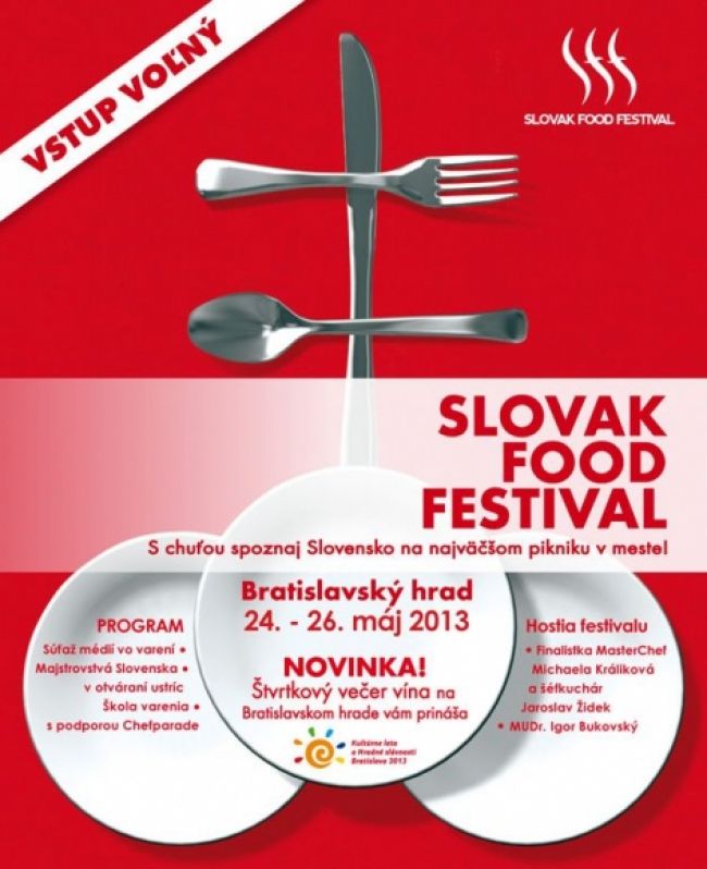 Slovak Food Festival už po štvrtý raz privíta hostí na hrade