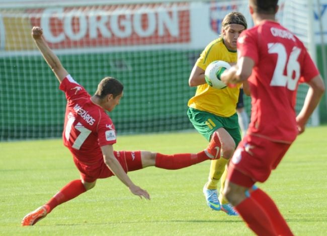 Zlaté Moravce porazili v Corgoň lige Žilinu, hrdinom Hodek