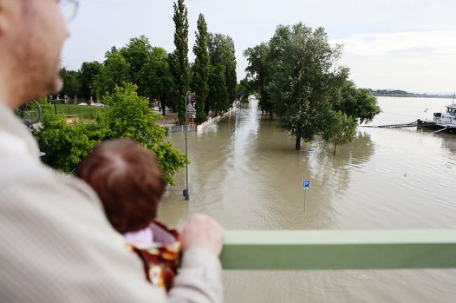 Dunaj v Komárne prekonal rekord o takmer pol metra