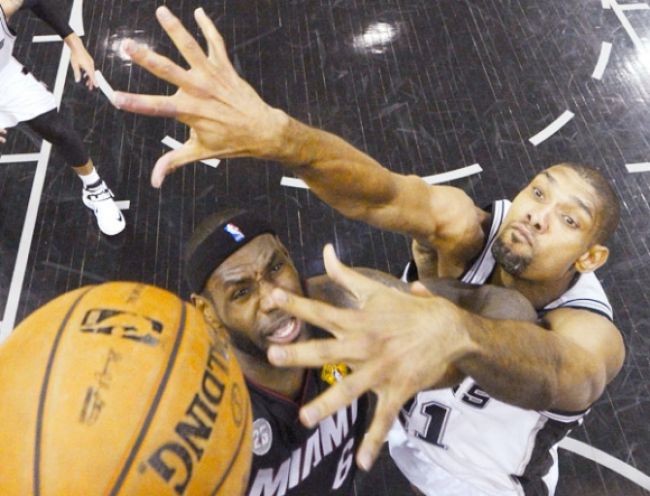 Finále je vyrovnané, Miami Heat zvíťazili na palubovke Spurs