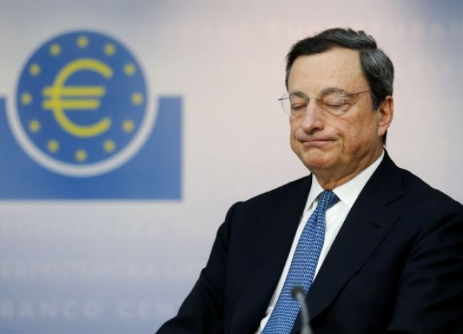 Zotavovanie v eurozóne je krehké, tvrdí Mario Draghi