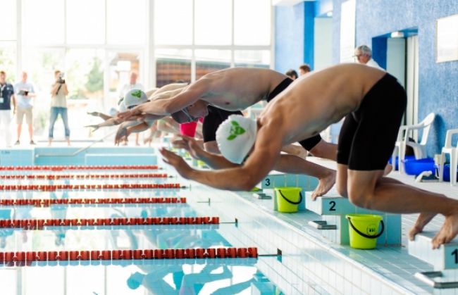 Mužská štafeta na letných M-SR zaplávala národný rekord