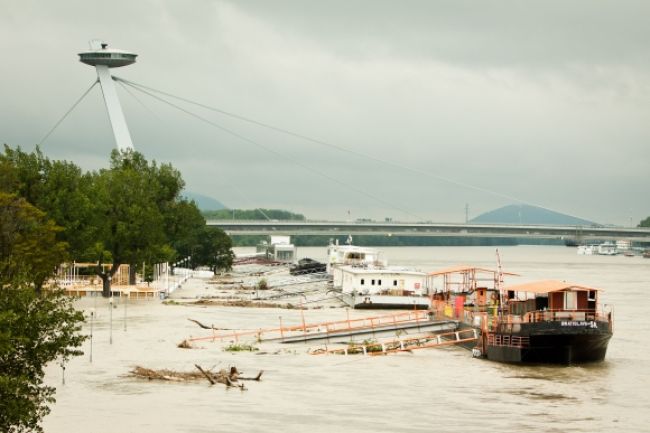 Z lode na Dunaji hasiči evakuovali cudzinku