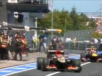 Video: Pneumatika počas pretekov F1 trafila kameramana