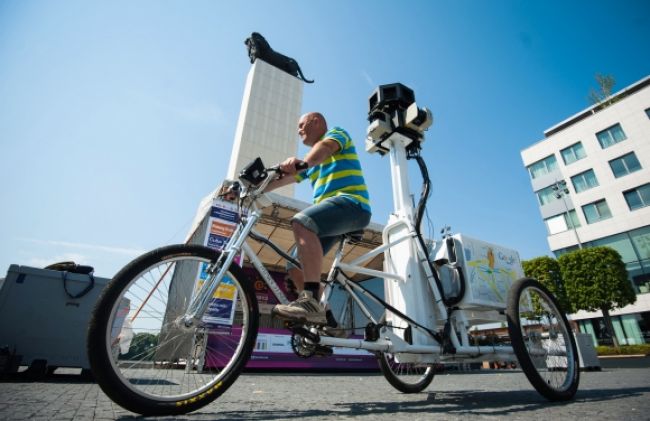 Na Slovensko dorazili Street View trojkolky a batohy