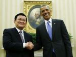 Vietnamský prezident ukázal Obamovi list od Ho Či Mina