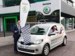 ŠKODA Citigo CNG na rekordnej jazde Európou