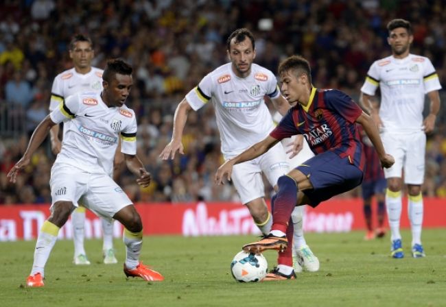 Neymar nastúpil proti bývalému klubu, Barcelona vyhrala 8:0