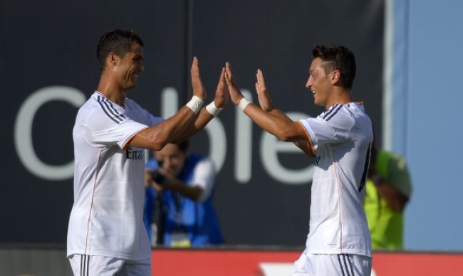 Cristiano Ronaldo hrou uchvátil divákov na Dodger Stadium