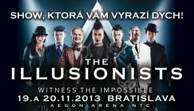 Do Bratislavy príde kúzelnícke zoskupenie The Illusionists