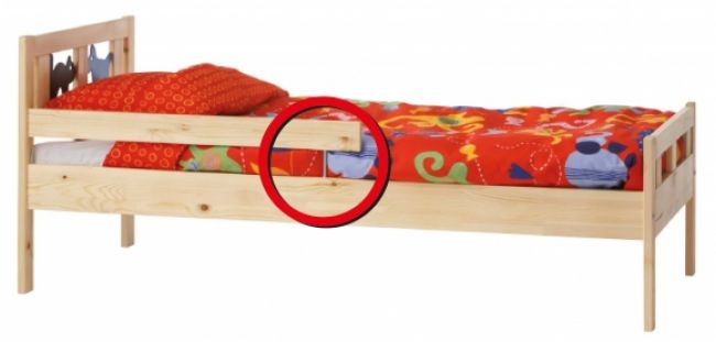 IKEA upozorňuje na detskú posteľ, môže spôsobiť zranenie