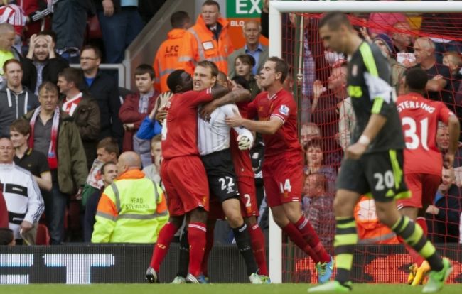 Brankár Mignolet zachránil Liverpool, Arsenal prehral