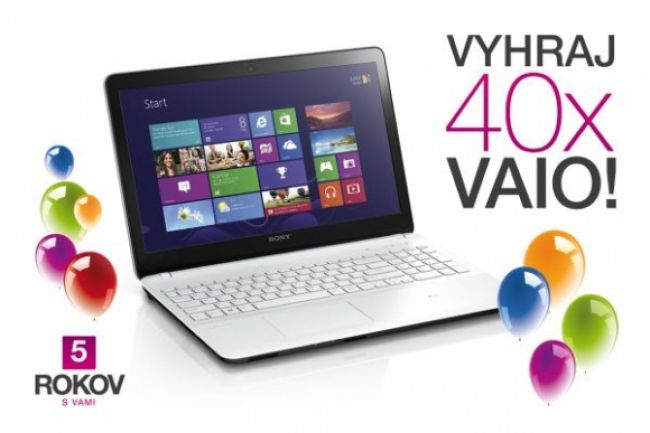 Sony VAIO oslavuje 5 rokov pôsobenia na Slovensku