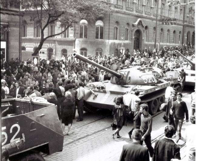 August 1968 v bratislavských uliciach