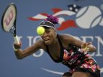 Ťie Čeng vyradila na US Open dvojnásobnú šampiónku Venus