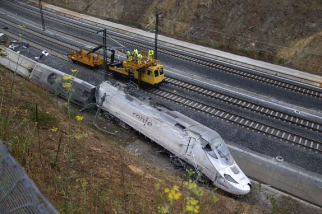 Rušňovodič španielskeho vlaku hlásil, že zákruta je neľudská