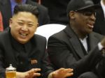 Basketbalista Rodman držal na rukách dcéru Kim Čong-una