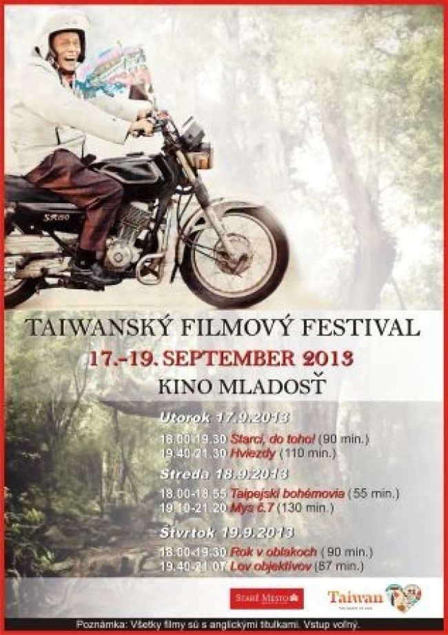 Taiwanský filmový festival začína už zajtra v kine Mladosť