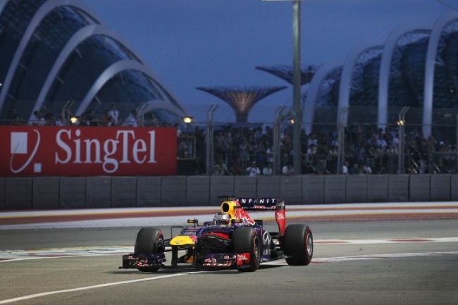 Pole position si na VC Singapuru vyjazdil Sebastian Vettel