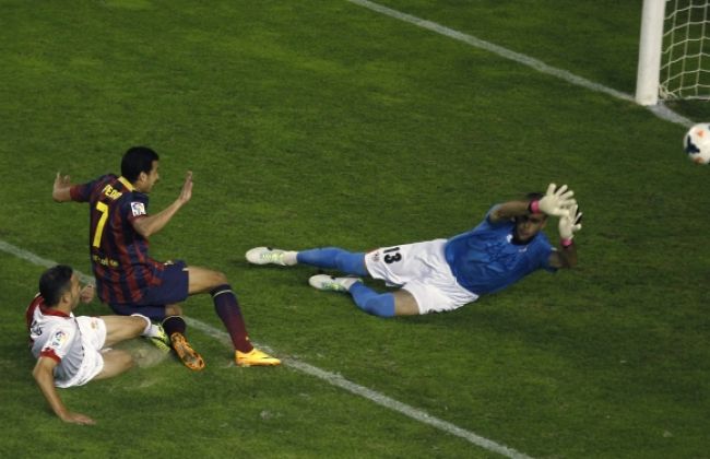 Barcelona zničila Vallecano, Pedro prispel hetrikom