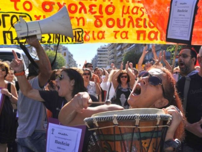 Grécki štátnici sa búria, začal nový 48-hodinový štrajk