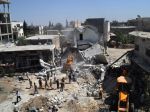 Nepokoje v Sýrii pokračujú, bombový útok zasiahol Damask