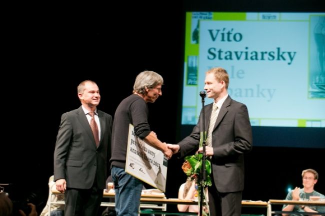 Víťazom Anasoft litera 2013 je spisovateľ Víťo Staviarsky