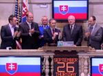 Video: Prezident Ivan Gašparovič otvoril burzu v New Yorku