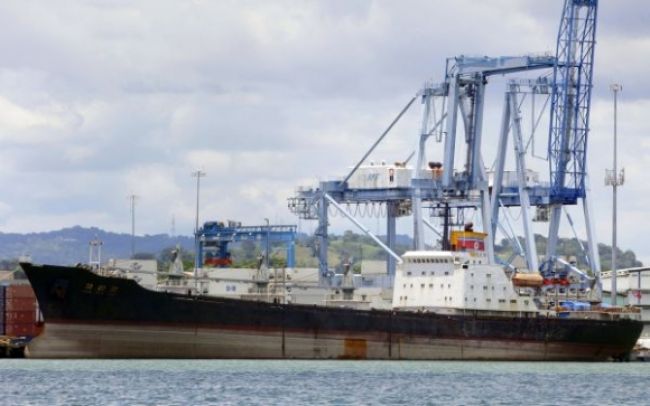 Severokórejská loď v Paname dostala pokutu milión dolárov