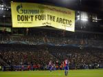 Aktivisti zlanili štadión a prerušili zápas Ligy majstrov