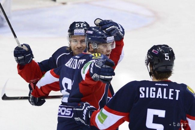 Slovan zdolal Metallurg 4:3 po predĺžení