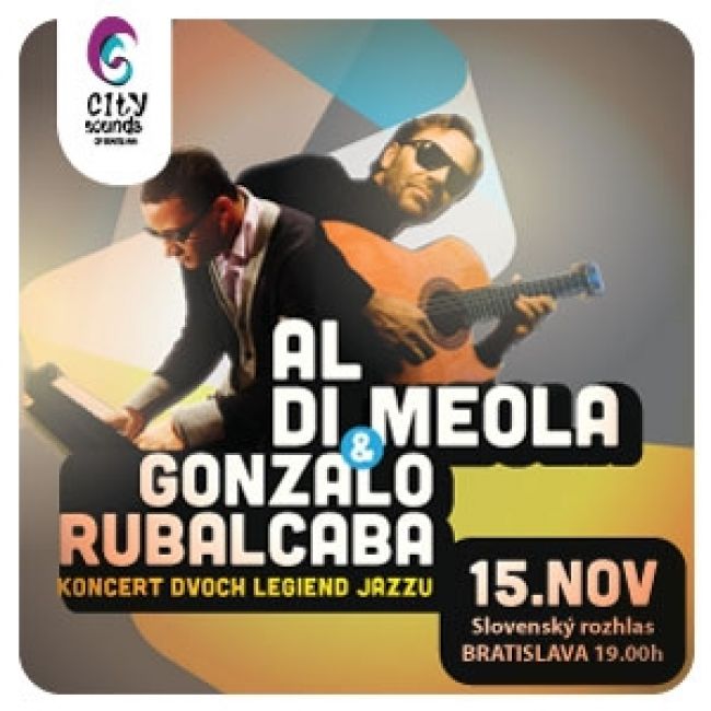 Projekt City Sounds uvedie vypredané duo Meola a Rubalcaba