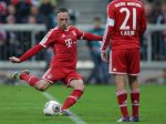 Veľká smola pre Bayern, futbalista Ribéry si nezahrá